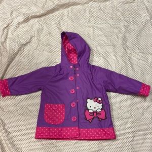 Hello Kitty raincoat 2T